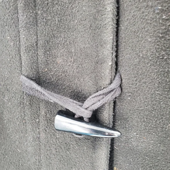 New England Mackintosh black hooded coat XL - Picture 7 of 14